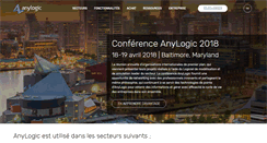 Desktop Screenshot of anylogic.fr