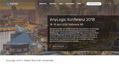 Desktop Screenshot of anylogic.de